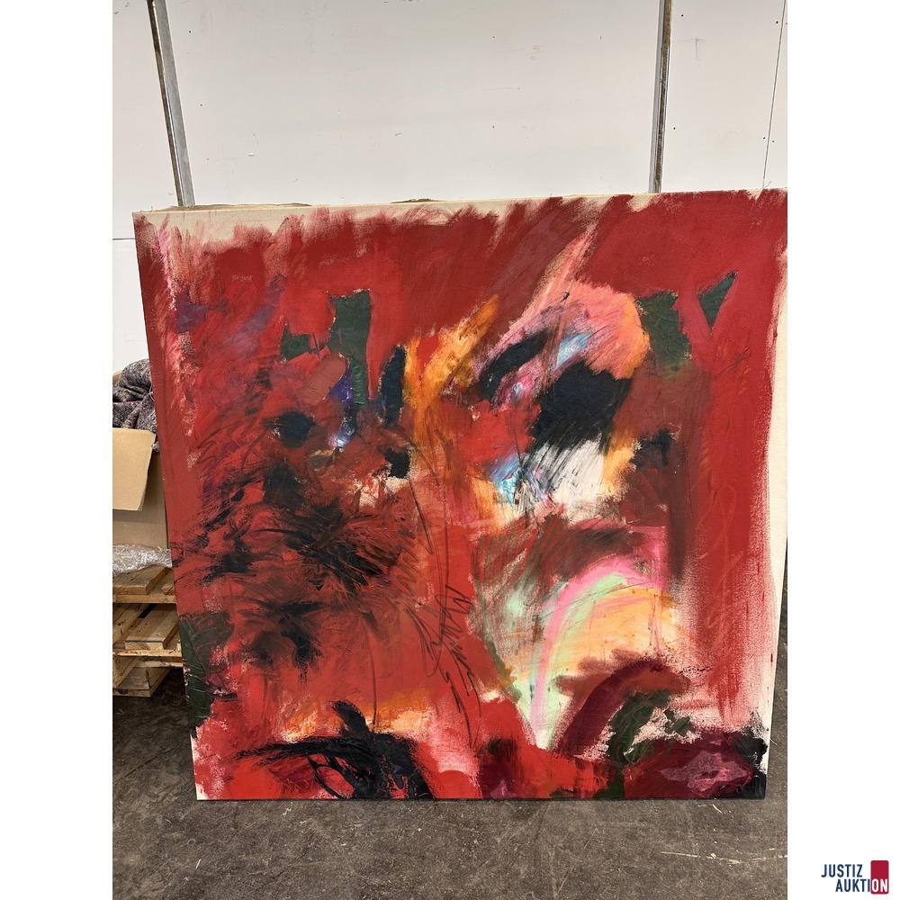 Bild Tschernobyl 130x130 cm Öl auf Leinwand