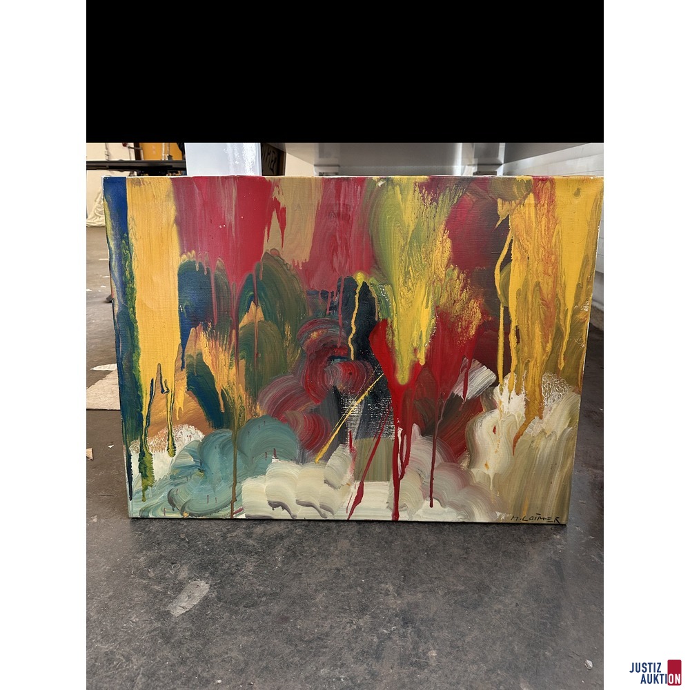 Bild ohne Titel 60x80 cm Öl auf Leinwand