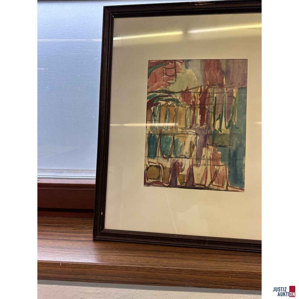 Bild ohne Titel 30x22 cm Mischtechnik auf Papier