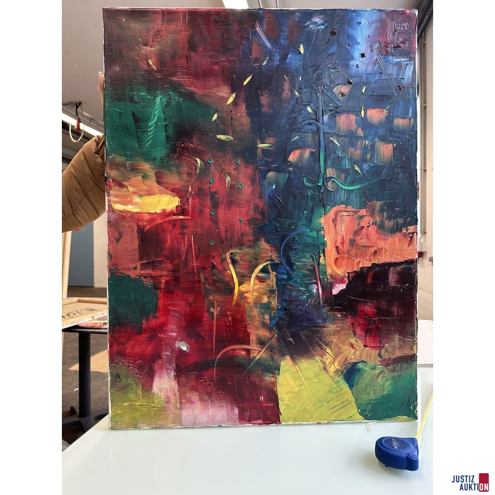 Bild ohne Titel 80x60 cm Öl auf Leinwand