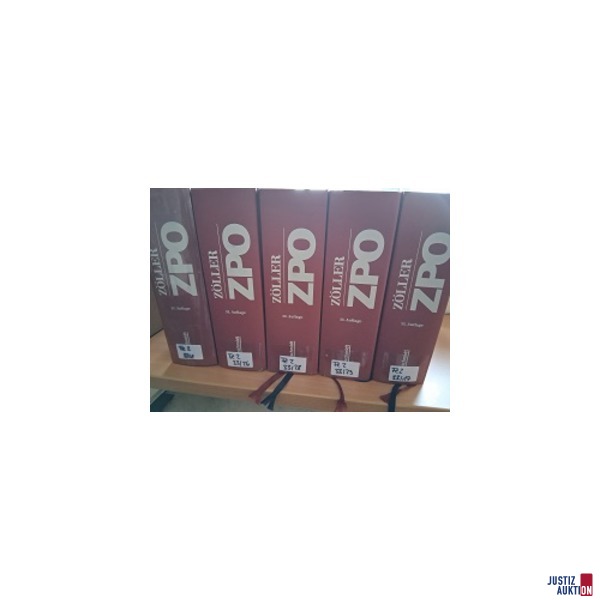 5 B&uuml;cher ZPO