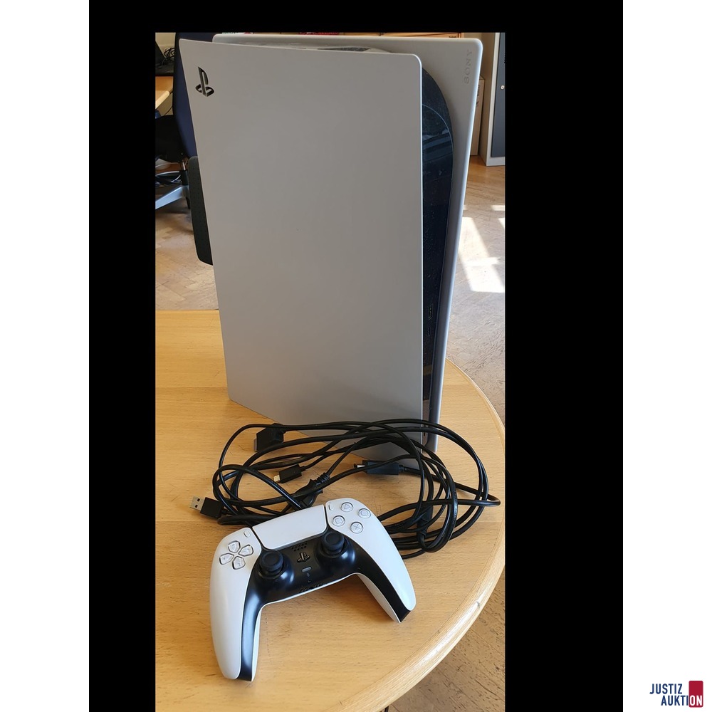 Sony PS5 Spielekonsole gebraucht/Gebrauchsspuren vorhanden