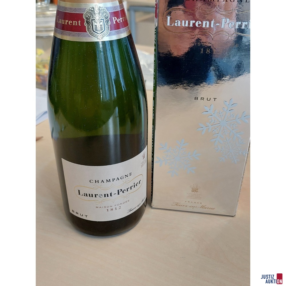 Champagner der Marke Laurent-Perrier Maison Fondee