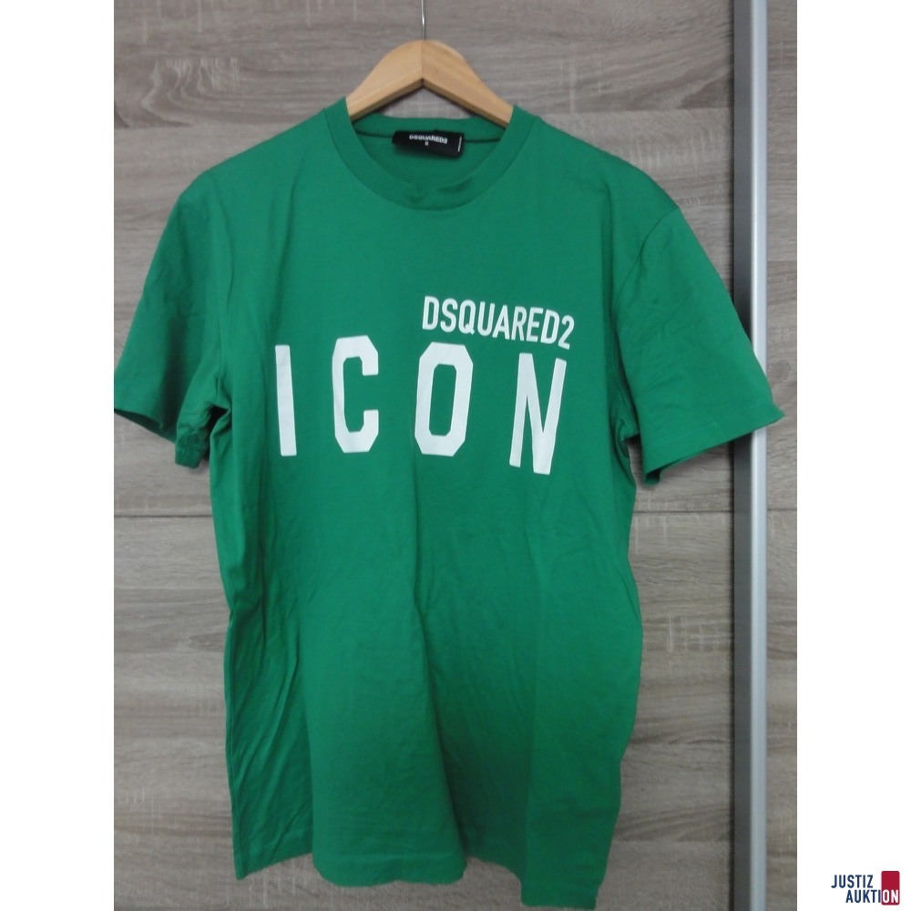 DSQUARED2 T-Shirt ICON Grün