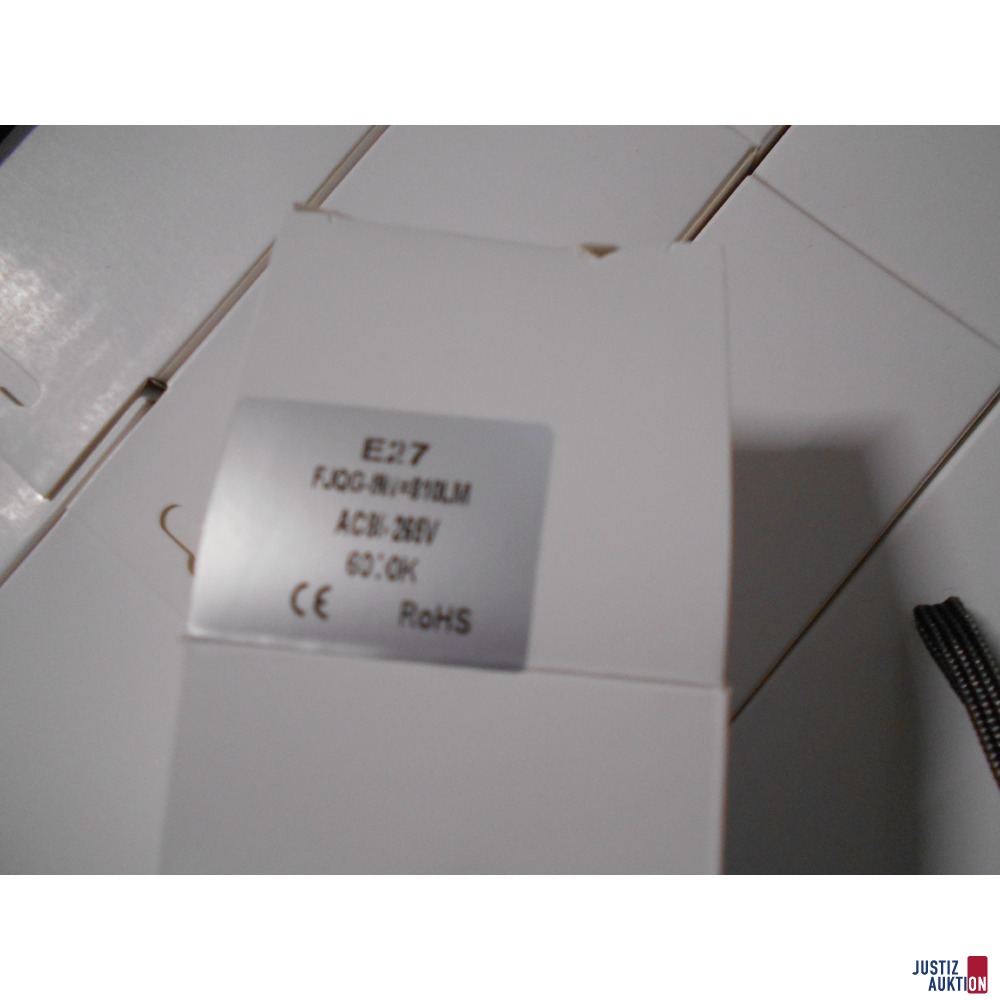 jede Glühbirne einzeln verpackt