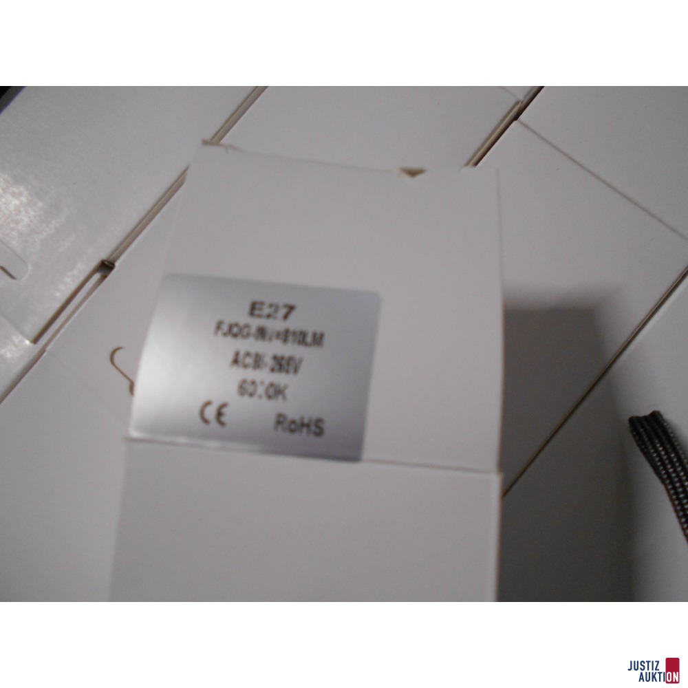 jede Glühbirne einzeln verpackt