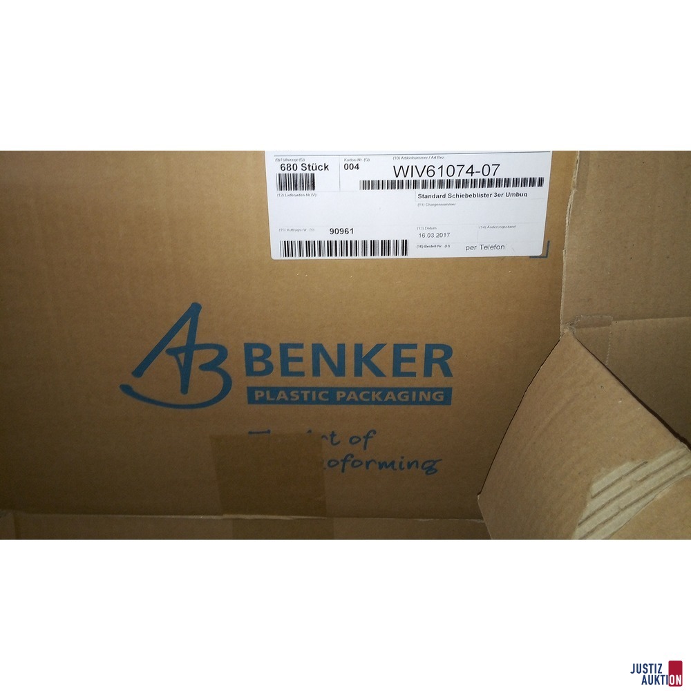Beschreibung auf Verpackung