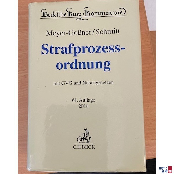 61. Aufl. StPO