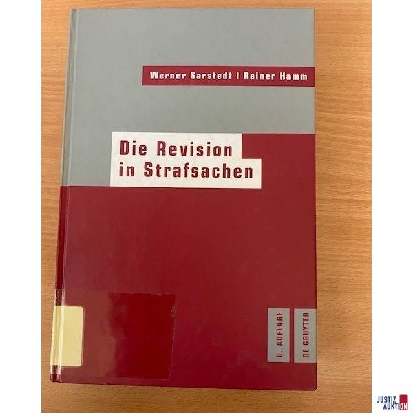 Die Revision in Strafs. 6.