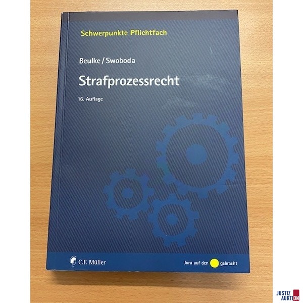 Strafprozessrecht 16. Aufl.