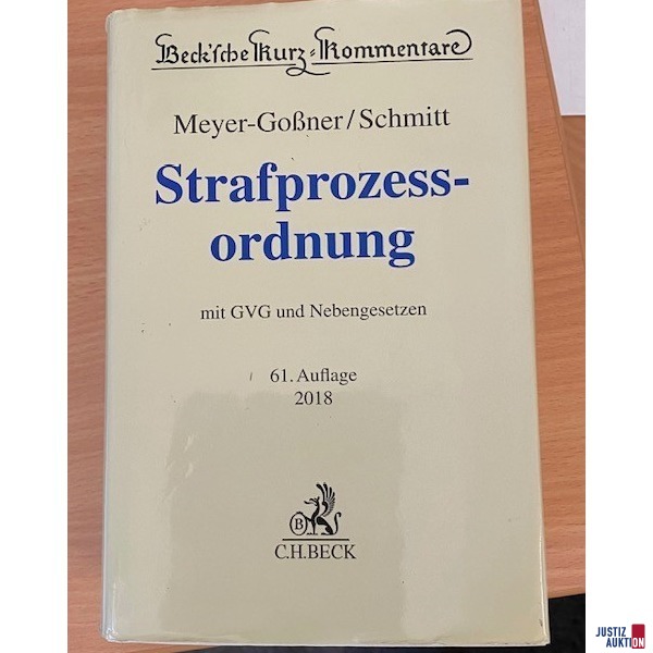 61. Aufl. StPO