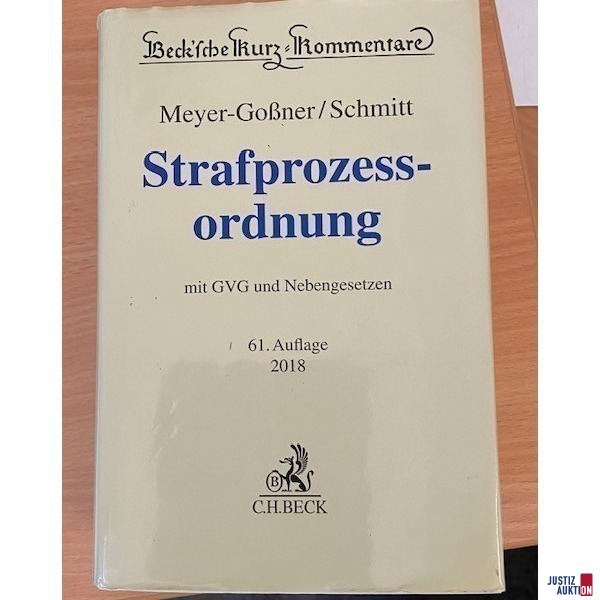 61. Aufl. StPO