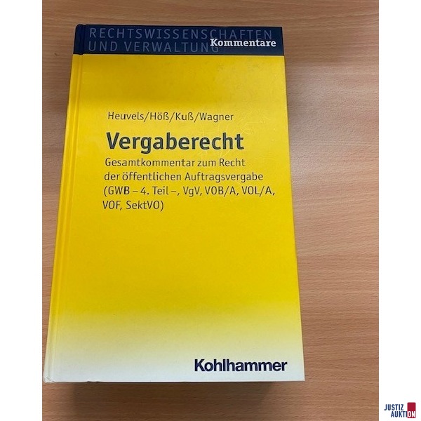 Vergaberecht Bild 1