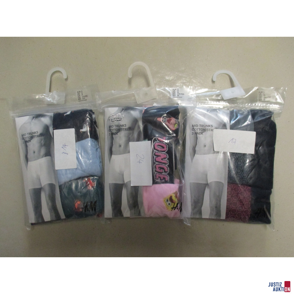 3 Packungen Mid Trunks