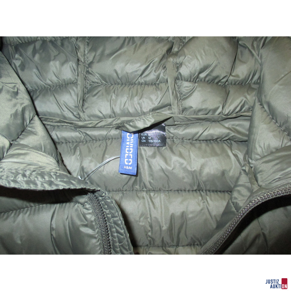 Label der gr&uuml;nen Jacke