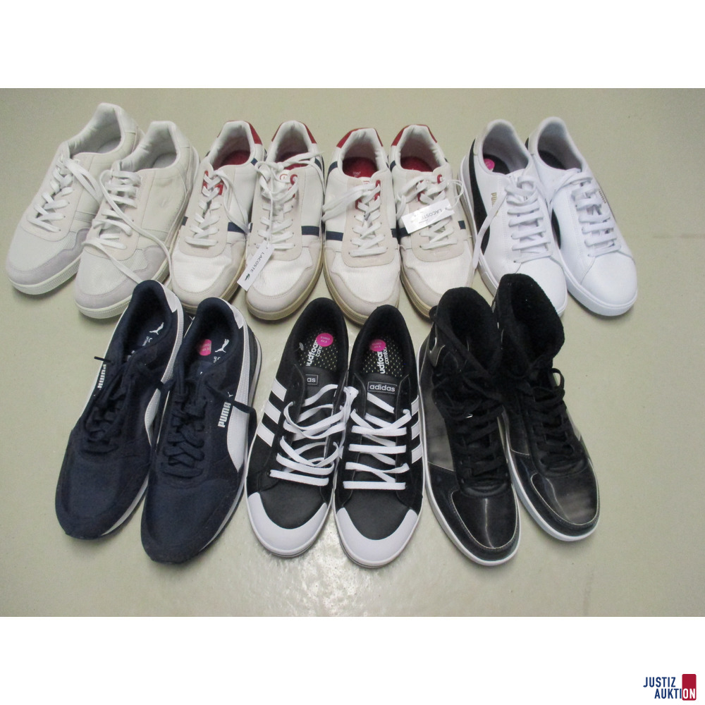 Gesamtansicht der Schuhe von vorn