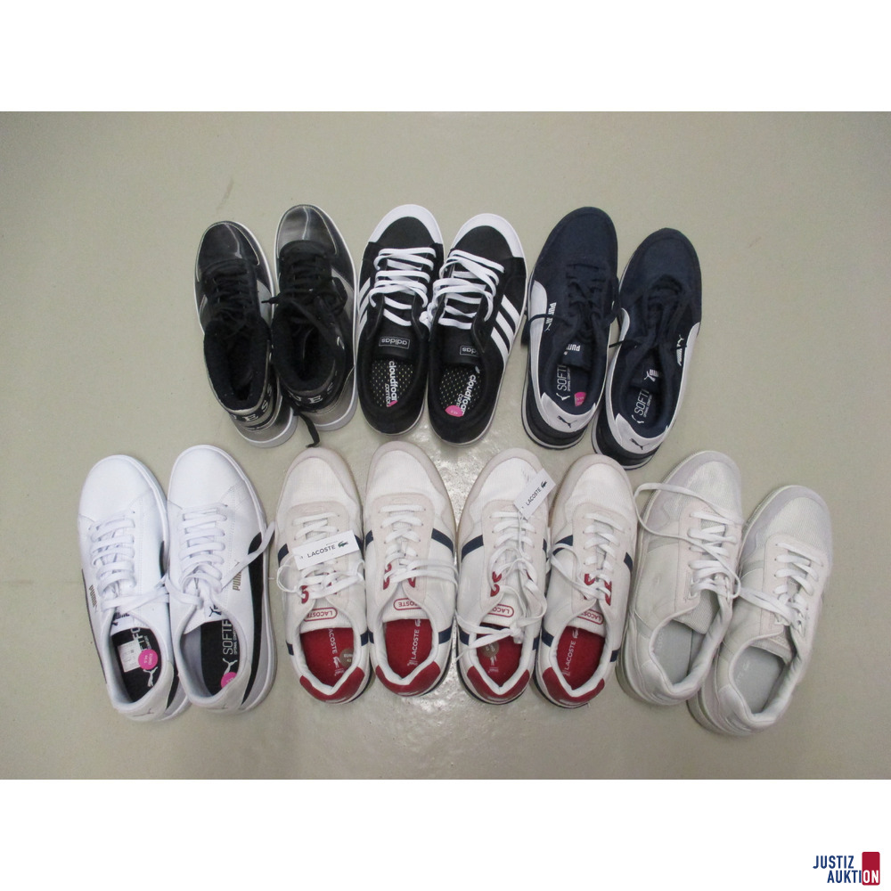 Gesamtansicht der Schuhe von hinten