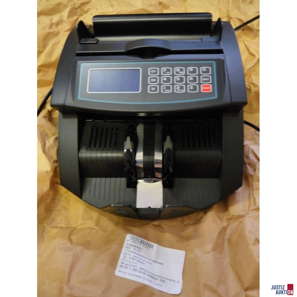 Geldzählmaschine