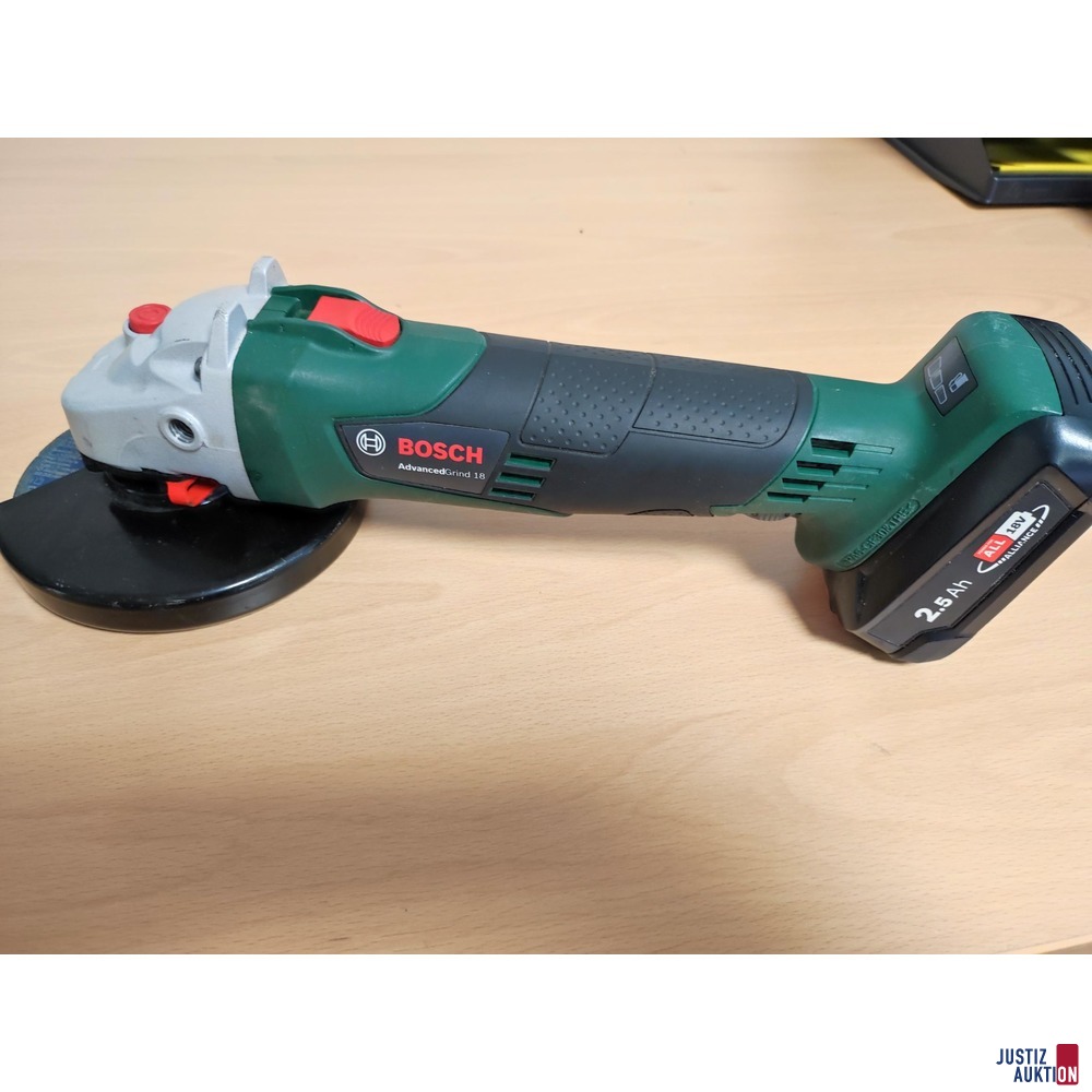 Bosch Winkelschleifer Advanced Grind 18
