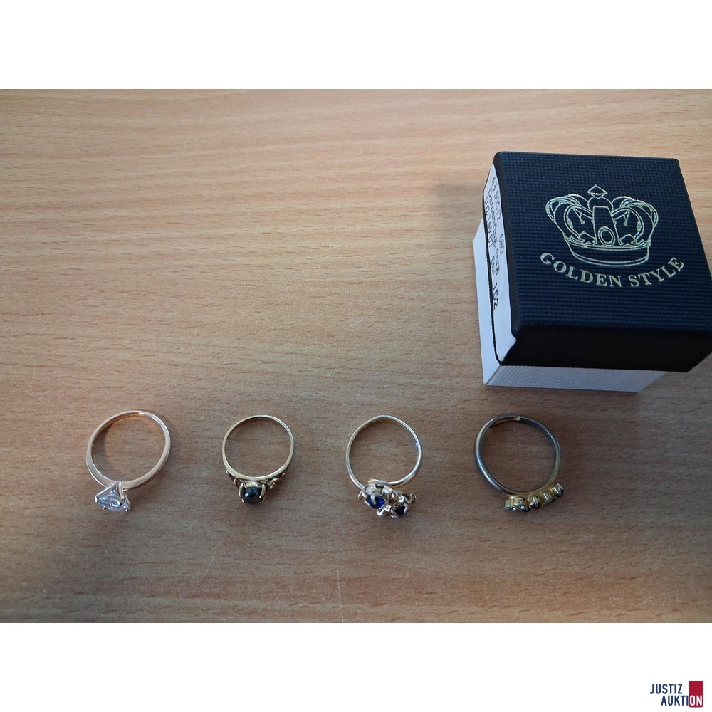 4 Ringe Modeschmuck