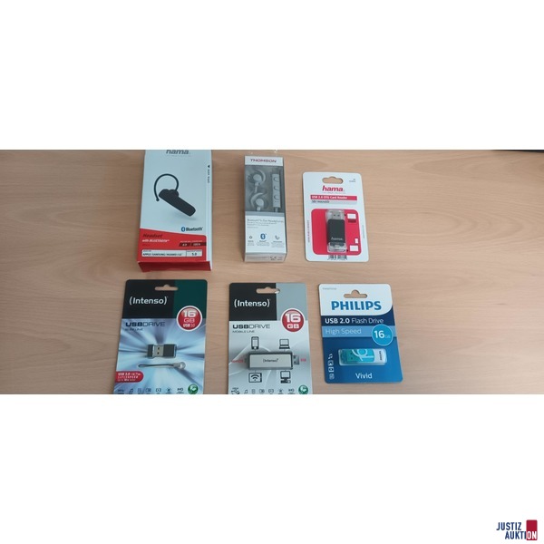 USB Sticks + Kopfhörer