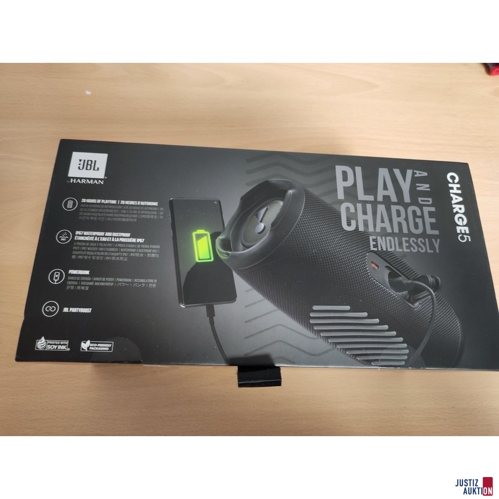 JBL Charge 5 Bluetooth Lautsprecher