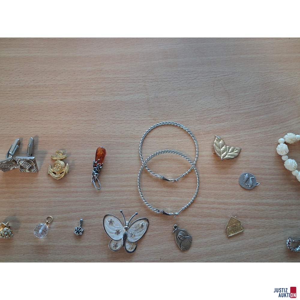 Konvolut Modeschmuck 15- teilig