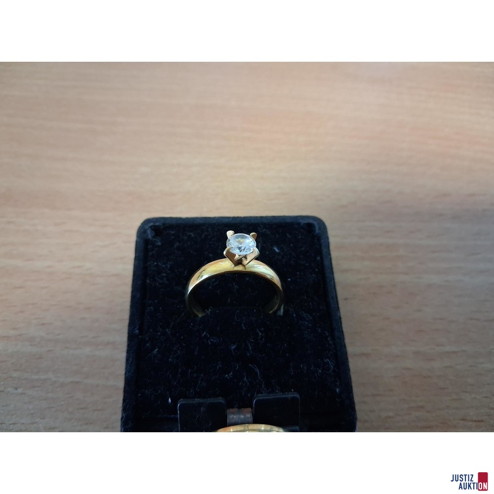 2x Ringe Modeschmuck 2- teilig&period;