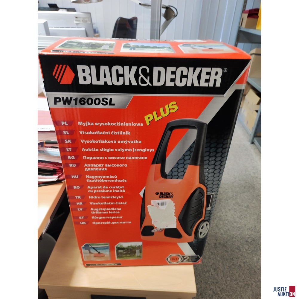 Black &amp; Decker Hochdruckreiniger