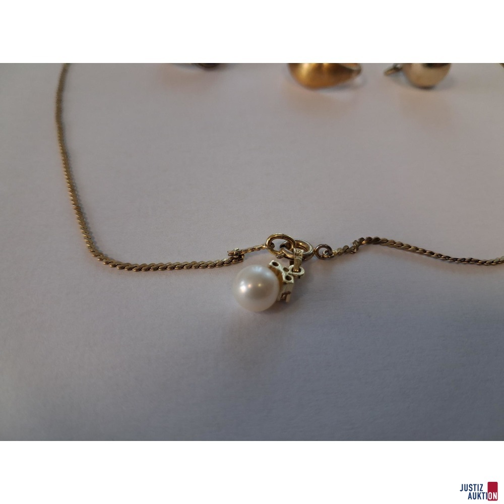 Schmuck Ketten&sol;Ringe 7-teilig