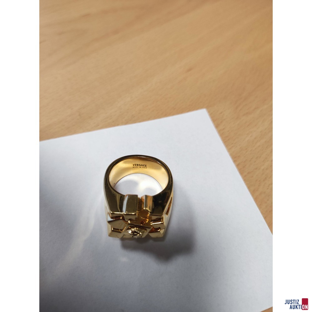 Versace Ring mit Etui