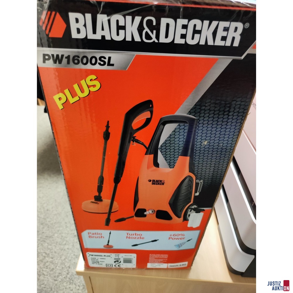 Black &amp; Decker Hochdruckreiniger