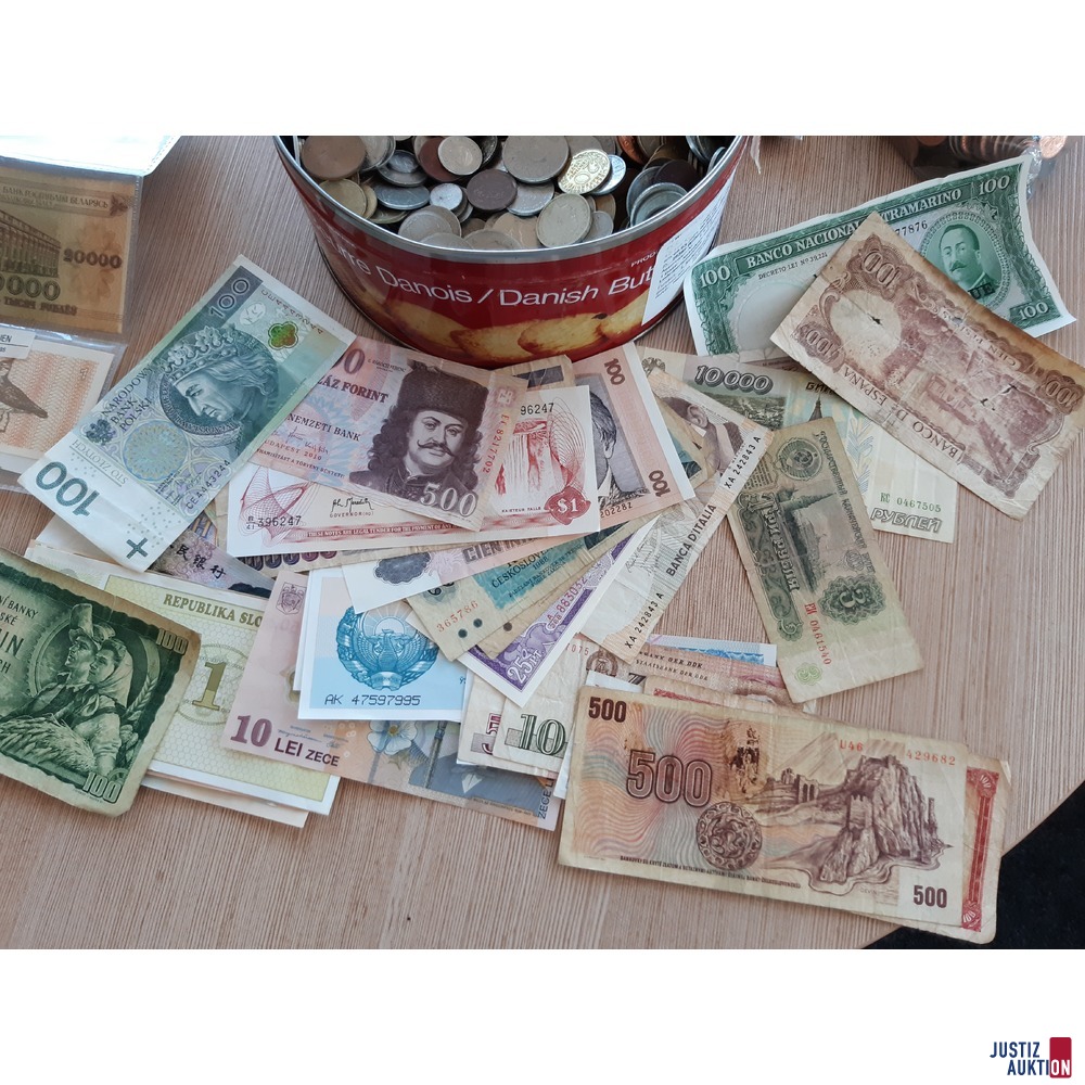 Versch. Banknoten