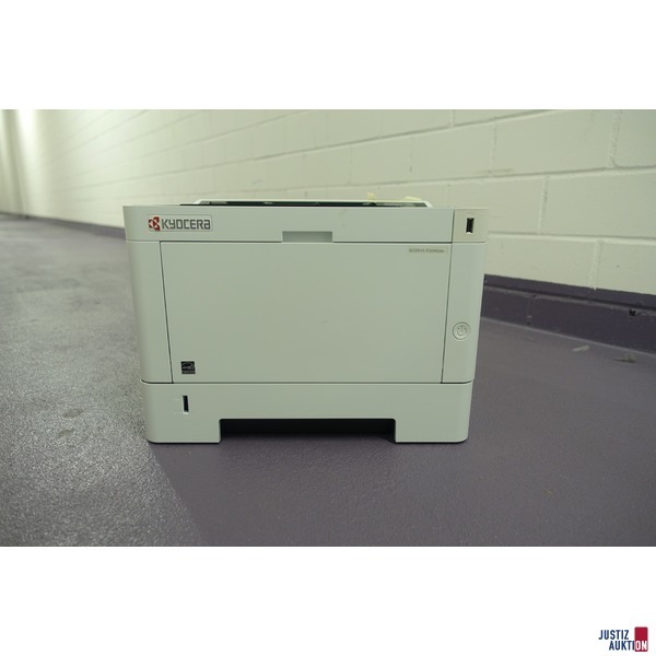 Kyocera Laserdrucker Ecosys P2040 dn Frontansicht.
