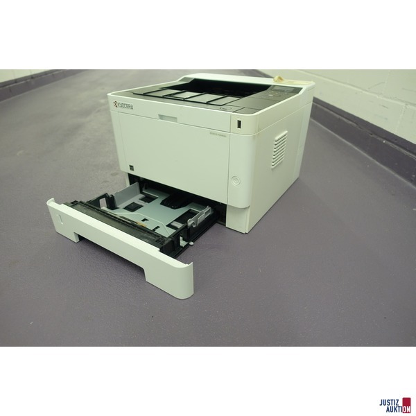 Kyocera Laserdrucker Ecosys P2040 dn Papierzufuhr.