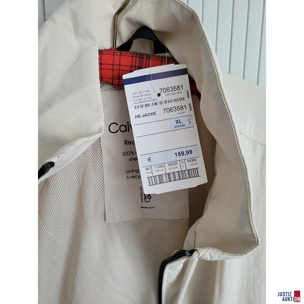 Jacke 1 Etikett