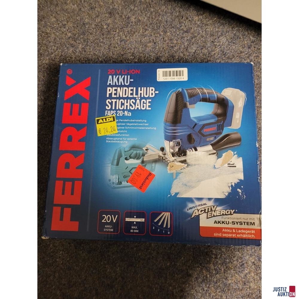 Akku Pendelhub Stichsäge