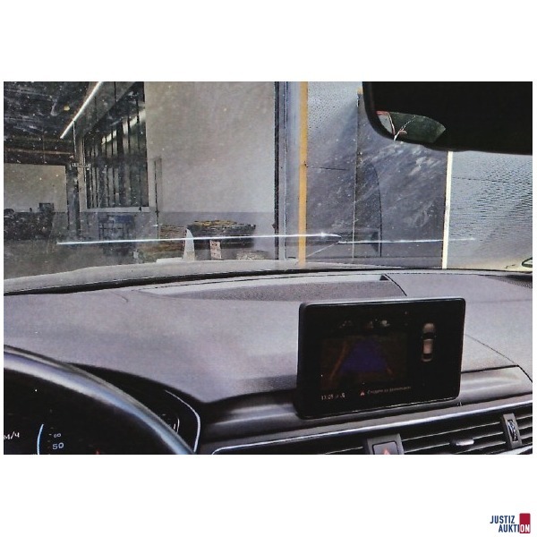 Rissbildung Frontscheibe