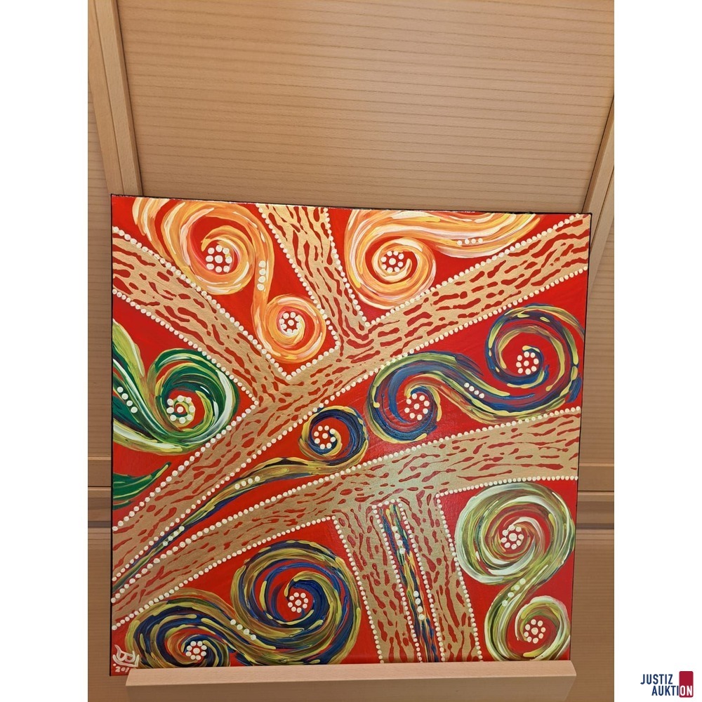 Bild Acryl auf Leinwand Straße der Musik