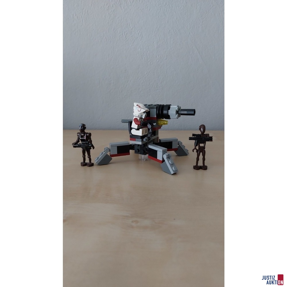 Lego Star Wars 9488-Elite Clone Trooper &amp; Commando Droid Battle Pack