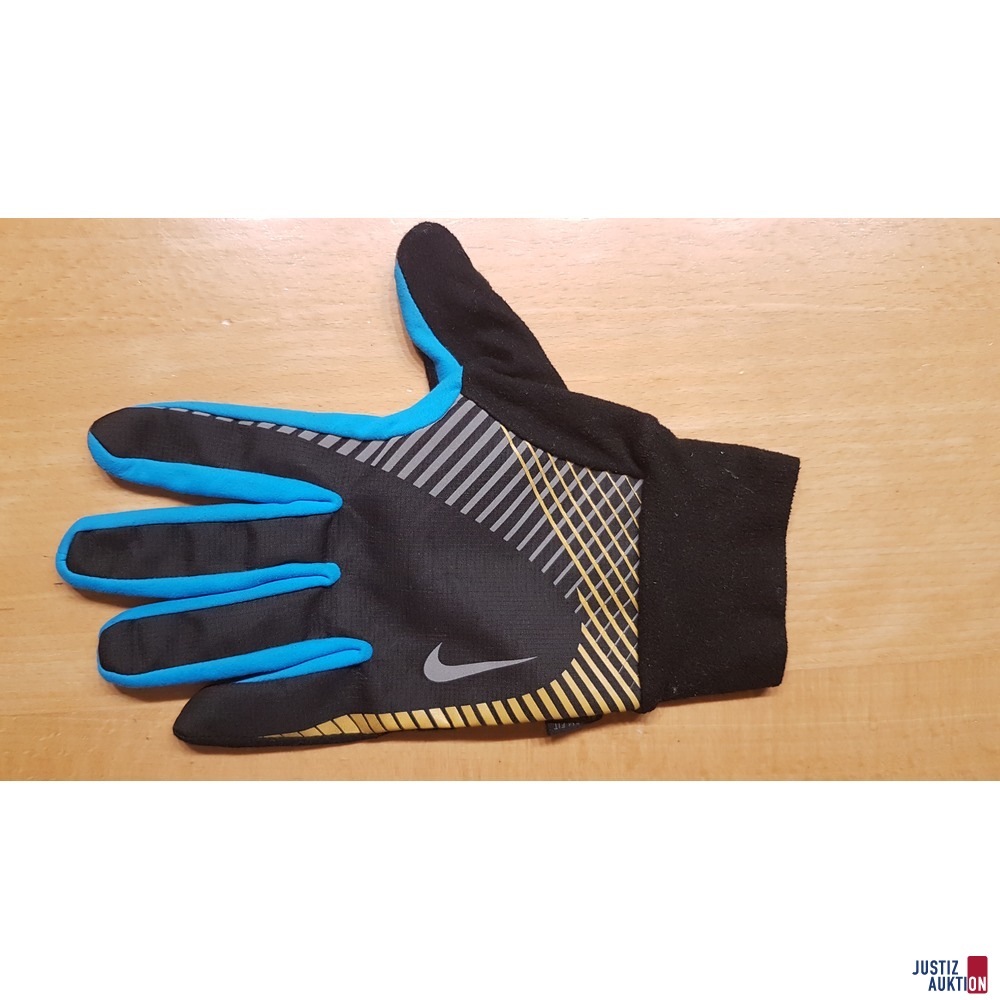 linker Handschuh außen