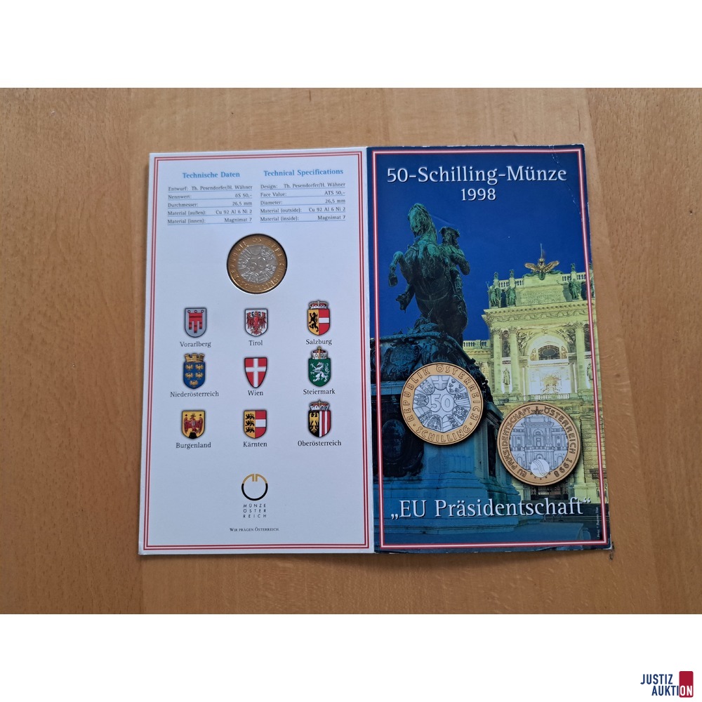 50-Schilling-Münze 1998