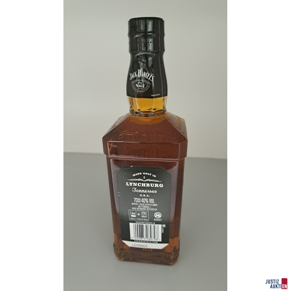 12 Flaschen Whiskey Jack Daniel´s  a 700ml 