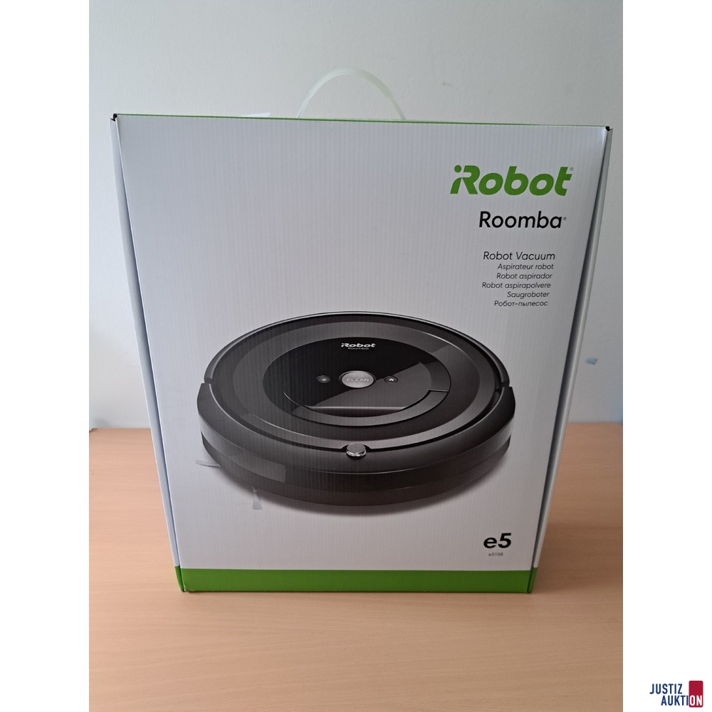 Irobot Roomba e5158 Staubsauger Robot Vacuum Originalverpackt