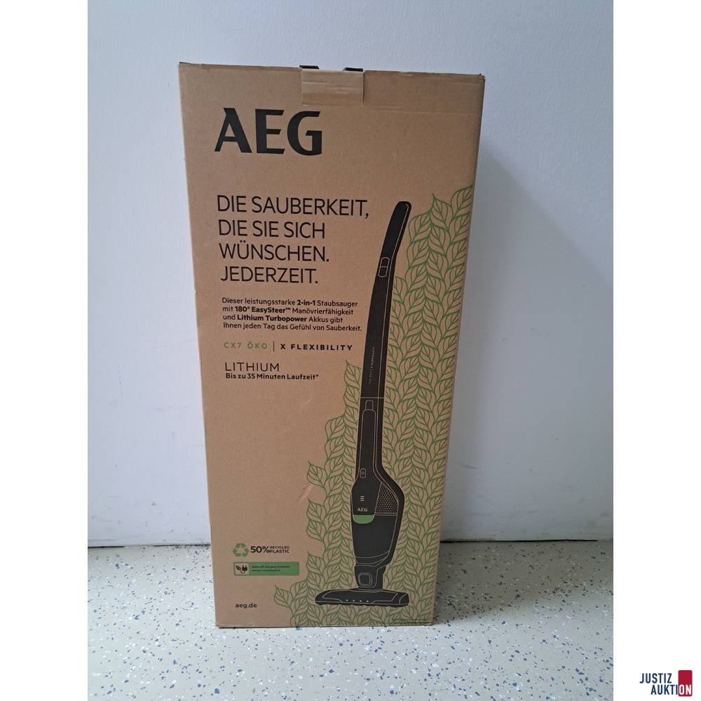 AEG Staubsauger CX7 Öko gebraucht/Gebrauchsspuren vorhanden