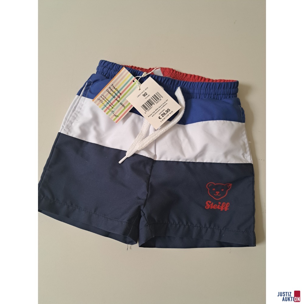 Badehose Kinder Marke „Steiff“ Größe 92 NEU