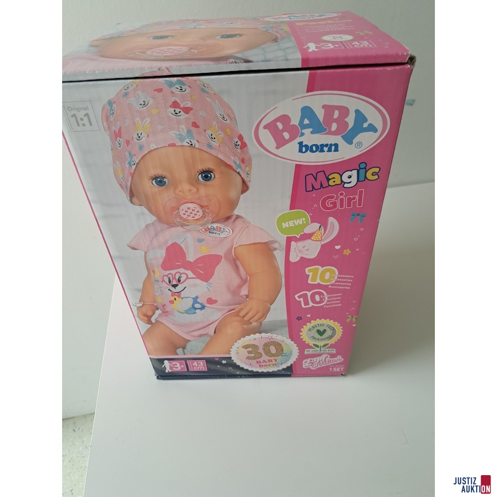Babyborn Magic Girl NEU