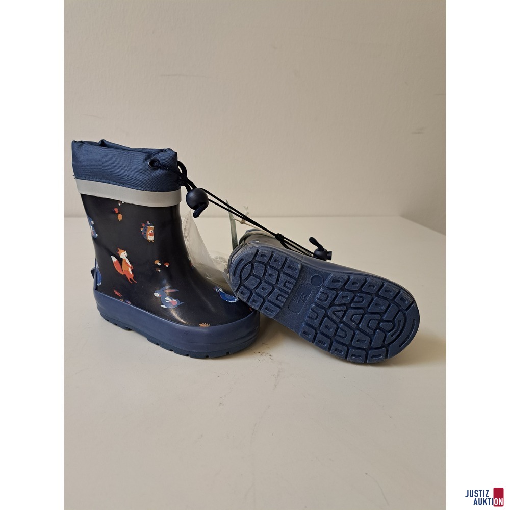 Gummistiefel für Kinder der Fa. Tchibo blau Größe 22