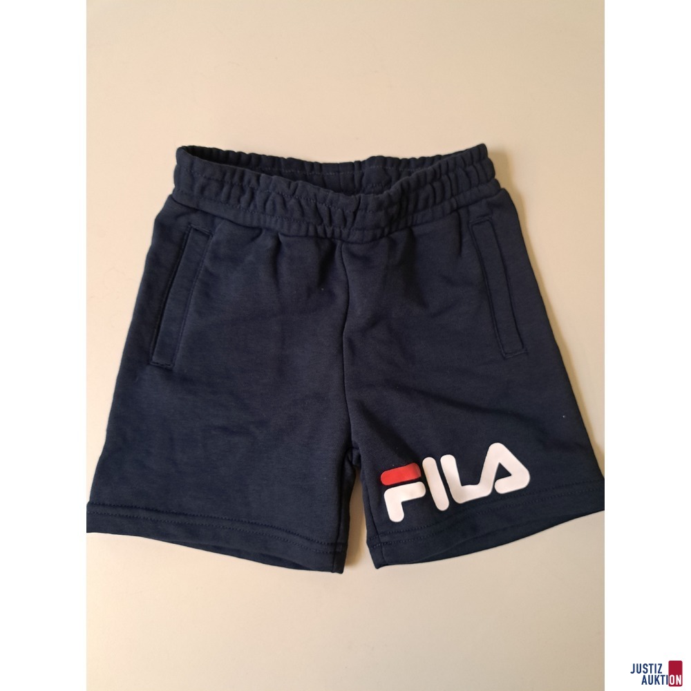 Fila Jogginghose Kinder kurz dunkelblau Größe 98-10