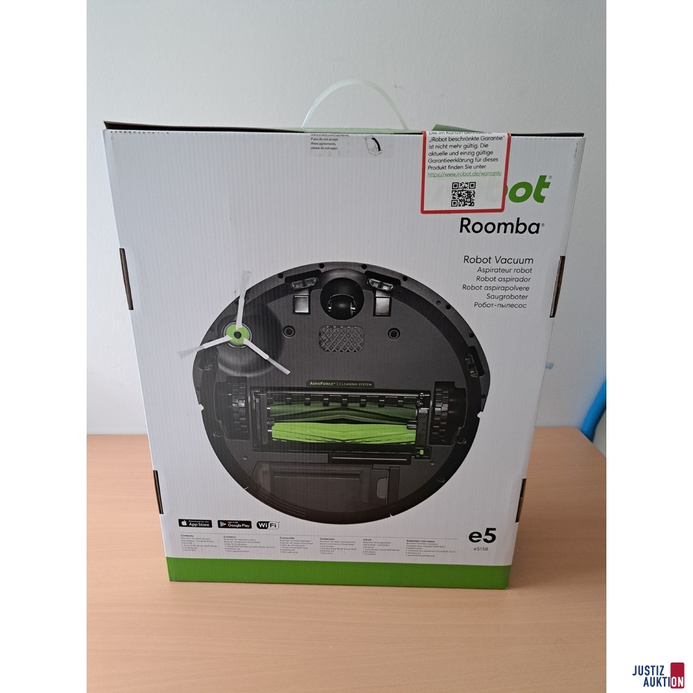 Irobot Roomba e5158 Staubsauger Robot Vacuum Originalverpackt